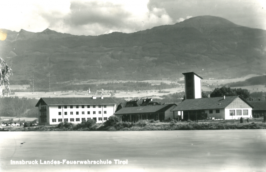 Ansicht Landes-Feuerwehrschule Tirol Innsbruck