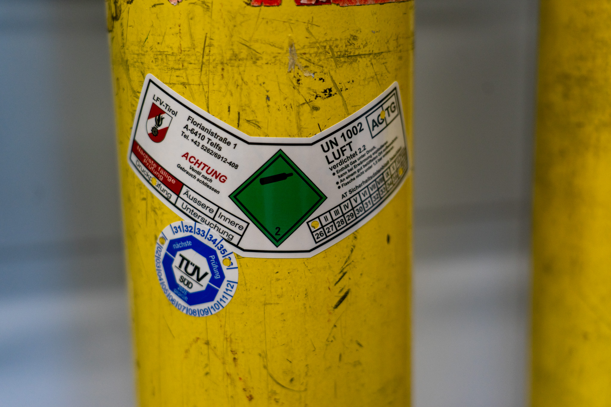 TÜV Plakette LFV Tirol